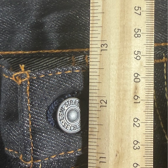 Levi's® 501™ Original Fit Jeans Mens Size 34x34 Color The Rose - Picture 10 of 13